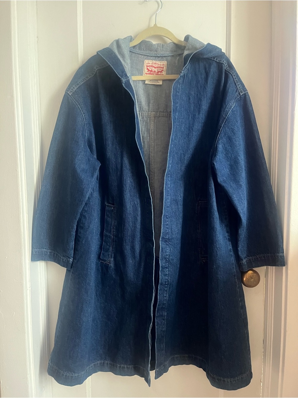 RARE Levi's Hooded Denim Cardigan/ Jacket